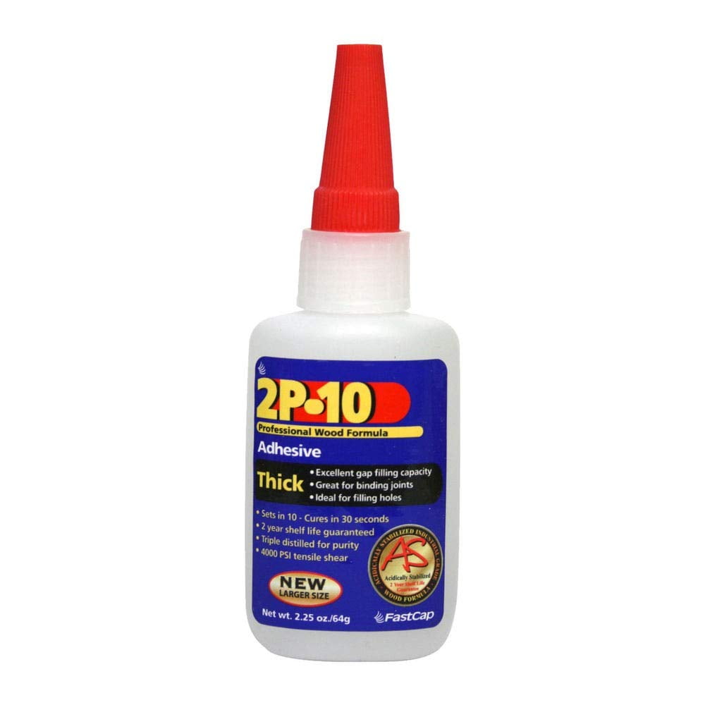 Pegamento Adhesivo Para Madera Fastcap 2p-10 Professional 60 Ml