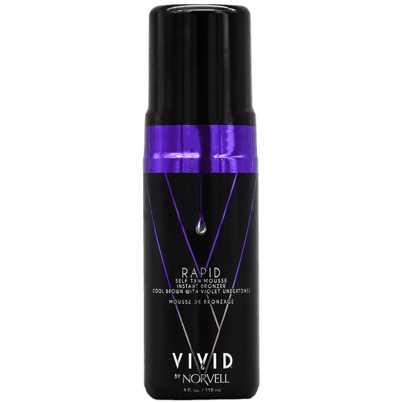 Mousse autobronceadora Norvell Vivid Rapid, 120 ml, marrón frío con violeta