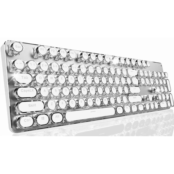 Teclado mecánico inalámbrico SEUNKWANG TK950 con switch azul