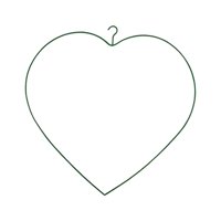 Bothyi - Marco De Corona De Alambre En Forma De Corazón, Decoración Del Día De San Valentín Para Suministros De Manualidades