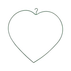 Bothyi - Marco De Corona De Alambre En Forma De Corazón, Decoración Del Día De San Valentín Para Suministros De Manualidades