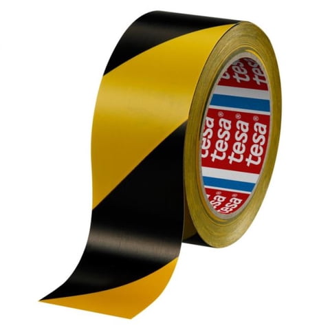 Tesa - Cinta Delimitadora 50Mm X 33Mts Amarilla / Negra