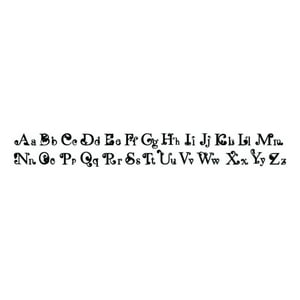 Rienda Libre Graphics - Decomural Alphabet Nursery School Ws-34475