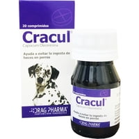 Dragpharma - Cracul Suplemento Heces 20 Comprimidos Perros