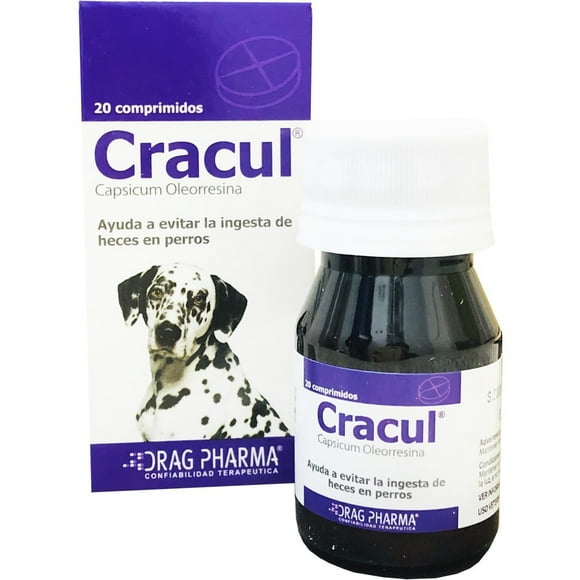 Cracul Suplemento Heces 20 comprimidos Perros