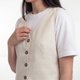 thumbnail image 3 of Vest Mujer Beige XS, 3 of 3