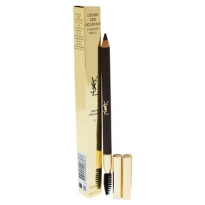 Lápiz De Cejas Dessin Des Sourcils - 2 Dark Brown De Yves Saint Laurent Para Mujer - Lápiz De Cejas De 0,04 Oz