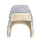 thumbnail image 1 of Sombrero Trapper Zutano Cozie de forro polar unisex para bebés de 2 años, gris, 1 of 7