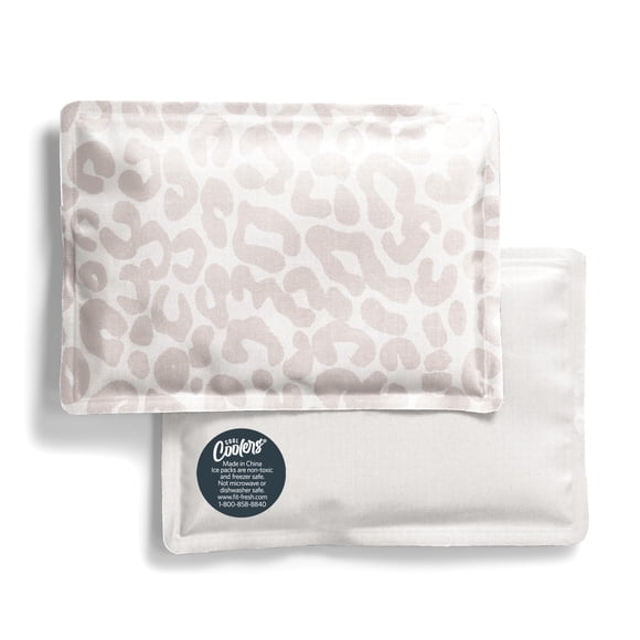 Acumuladores de frío suaves Cool Coolers de Fit & Fresh para bolsas de almuerzo, paquete de 2