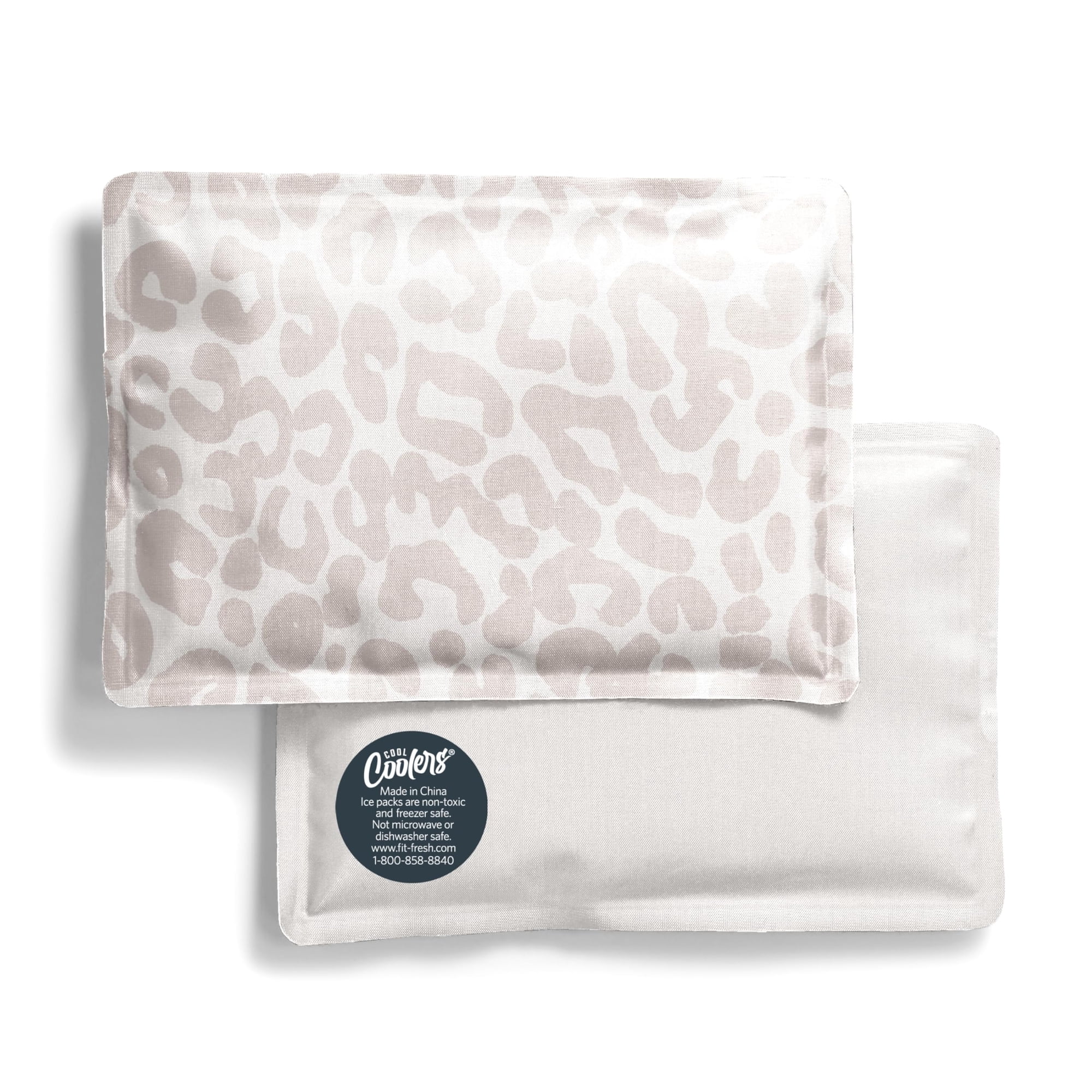 Acumuladores De Frío Suaves Cool Coolers De Fit & Fresh Para Bolsas De Almuerzo, Paquete De 2