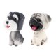 thumbnail image 4 of 2 Piezas De Resina Bobble Head Dog Figurine Toy Home / Car Dashboard Decoration, 4 of 6
