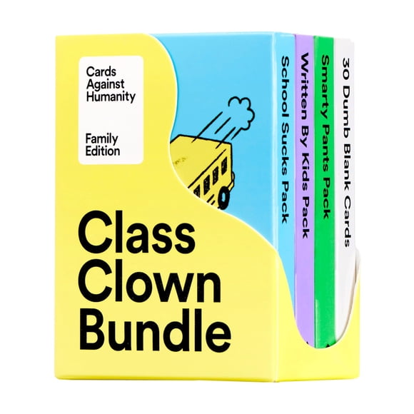 Juego de cartas Against Humanity Family Edition Class Clown