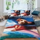 thumbnail image 2 of Underdog Conjunto de sábanas temático, trío de piezas, cómodo y amigable con la piel, diseño único, regalo de decoración para el hogar para familiares, amigos y fans,173cm *218cm, 2 of 6
