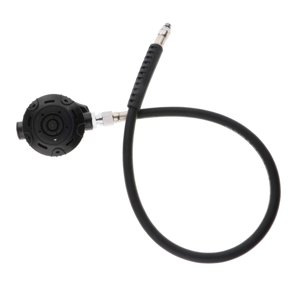 Ioensy - Regulador De Buceo De Segunda Etapa Underwater Explorer Con Boquilla De Buceo Negra