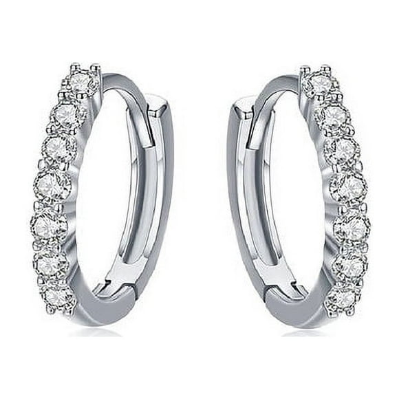Aros Plata Mujer Argolla Circones
