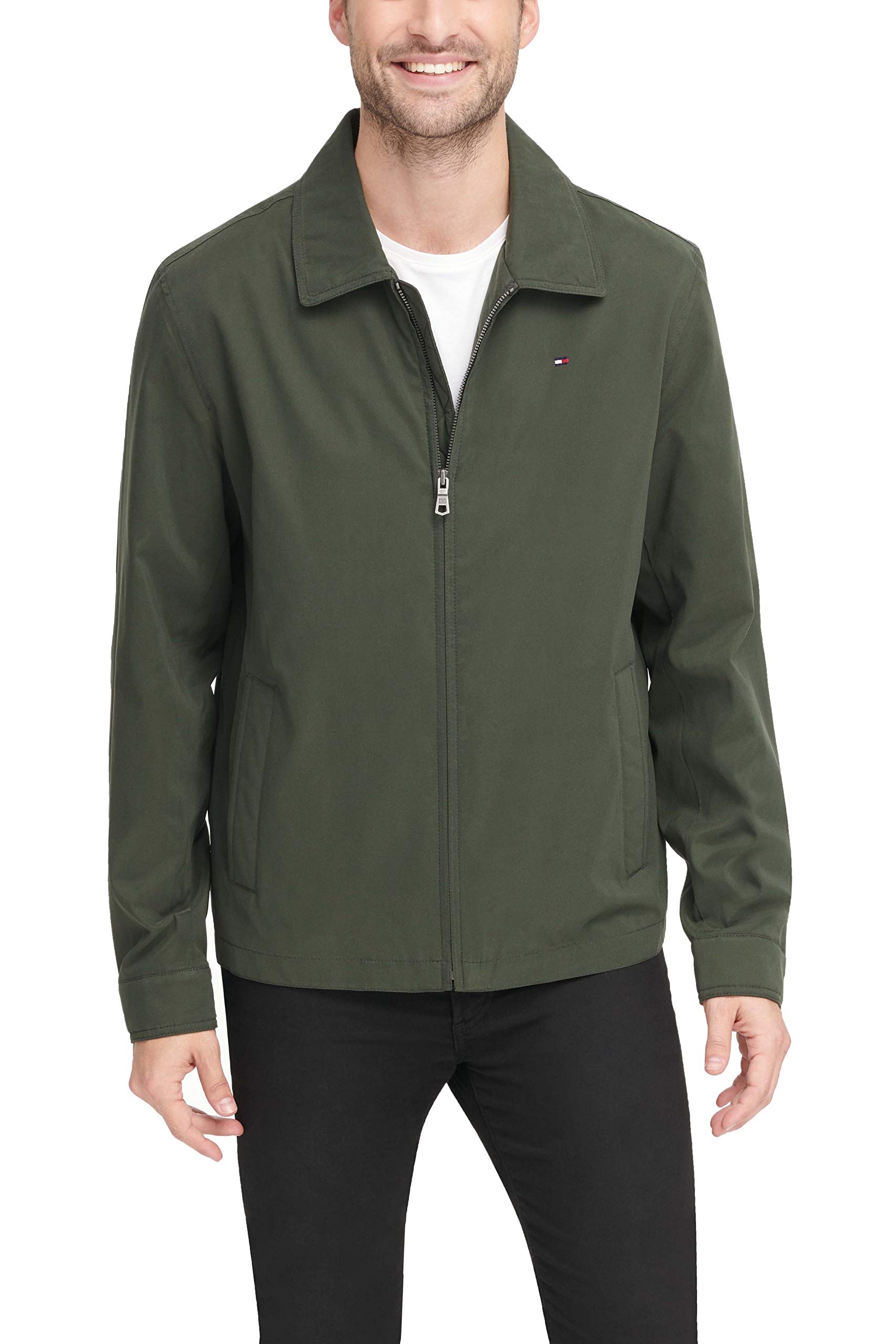 Chaqueta De Golf Tommy Hilfiger Ligera De Microsarga Para Hombre