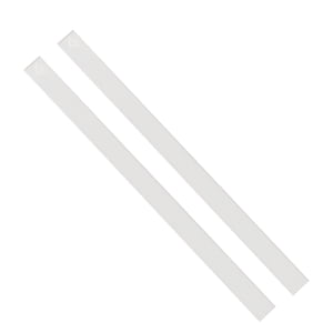 Bothyi - Guías De Rodillo Para Tartas, Herramienta De Cerámica Para Comedor, Medición De Tiras De Masa, Espesor De 4Mm, 40Cm, 2 Uds.