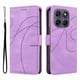 thumbnail image 3 of Funda tipo cartera con tapa para Motorola MOTO G67 5G con tarjetero, soporte y cubierta magnética Morado, 3 of 4