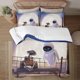 thumbnail image 1 of Villains Queen Of Halloween 3-Piece Bedding Set For Kids Boys Girls Adult Cartoon Warm Cute Fashion Holiday Present Gift Bed Sheets, 1 of 5