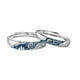 thumbnail image 1 of Anillos pareja van gogh ajustable plata 925, 1 of 3
