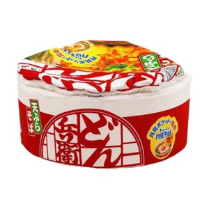 Ioensy - Cama Para Gatos Ramen, Extraíble, Suave, Para Gatos, Gatitos, Perros Pequeños, Medianos Y Grandes, L, Color Rojo