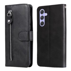 Gangxun - Funda Con Cremallera Para Samsung Galaxy M54 5G, Carcasa Cartera De Cuero Pu Con Soporte Y Tarjetero