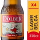 thumbnail image 1 of Cerveza Lager Belga 4.5° Pack Botella, 4 Un, 1 of 2