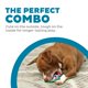 thumbnail image 2 of Juguete para perros Outward Hound Durablez, resistente, de felpa, con forma de búho chirriante, morado, XS, 2 of 6