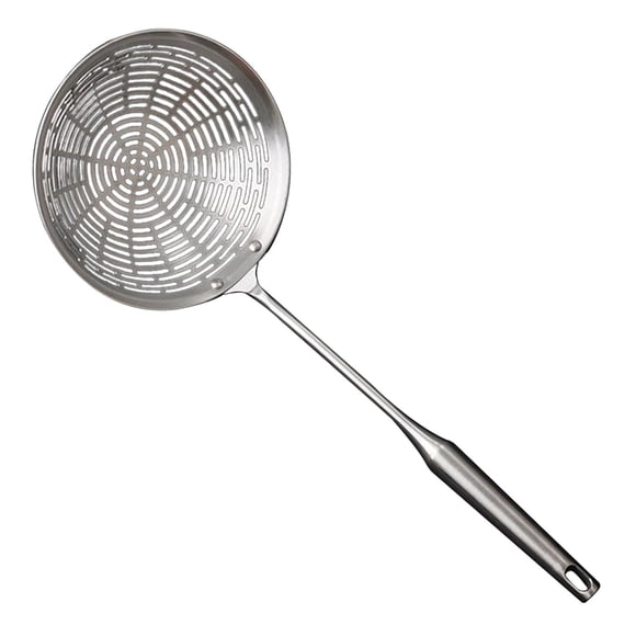 Colador De Araña Con Cucharón Colador Con Orificio Para Colgar Para Hornear Frutas Y Verduras 18cm