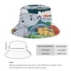 thumbnail image 2 of Sombrero Bucket Desmarcar Canticos Negro/Blanco, 2 of 6