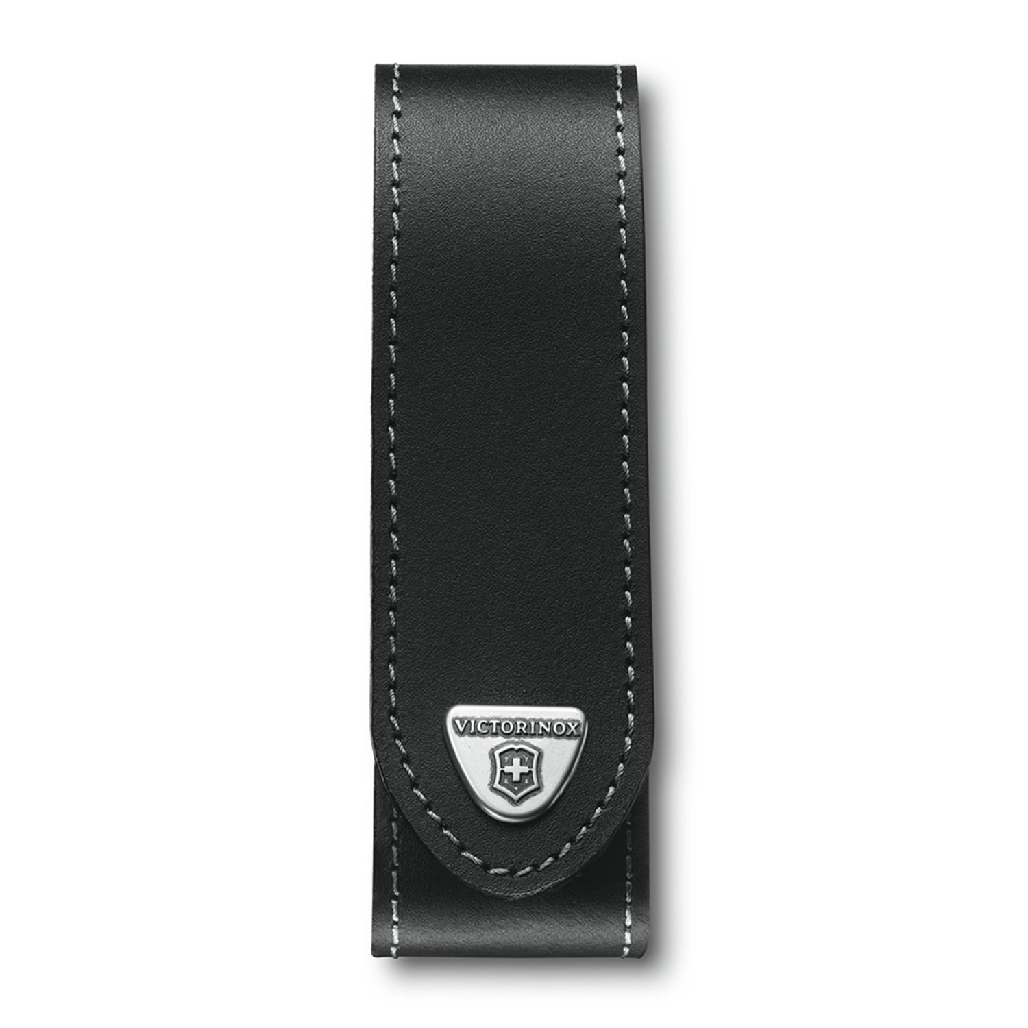 Victorinox - Estuche De Cuero Color Negro Para Cinturón. Tamaño 13,2x4,2x3,5 Cm