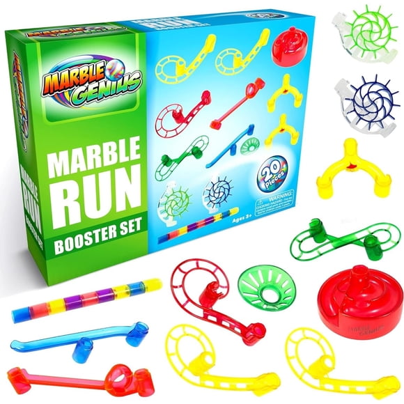 Set Marble Run Booster Marble Genius de 20 piezas con acceso a la aplicación