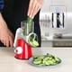 thumbnail image 2 of Rallador de queso rotativo, picador, rebanador de nueces, 2 of 10