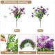 thumbnail image 3 of Flores Artificiales ZFProcess Plantas Falsas para Exterior 12 Paquetes, 3 of 9