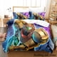 thumbnail image 1 of New Metroid Prime Bedding Set Bed Set Adult Kid Bedroom Duvetcover Setsparure de lit Bed, 1 of 5