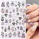 thumbnail image 3 of Evil Eye Snake Heart Nail Art Stickers, 3D Self Adhesive Flame Cute Animal Nail Art Decals Nail Decoration Accessories For Nail Art DIY, 3 of 3