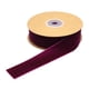 thumbnail image 2 of 5 yardas de 1 "ancho rollo de cinta de terciopelo para manualidades bricolaje broches para el cabello amaranto, 2 of 5