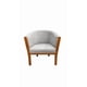 thumbnail image 1 of POLTRONA LUISIANA TERCIOPELO GRIS PERLA, 1 of 2