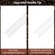thumbnail image 5 of Minibatidor de agujas para café molido WDT Tool, de acero inoxidable 304, para mezclar y distribuir café expreso (plateado), 5 of 7
