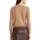 thumbnail image 3 of Suéter Ligero de Mujer INSPIRE CHIC Cuello Redondo con Botones y Manga Larga Cárdigan M Camel, 3 of 6