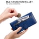 thumbnail image 2 of Funda con Cremallera para Samsung Galaxy S21 Plus 5G, Carcasa Cartera de Cuero PU con Soporte y Tarjetero, 2 of 6