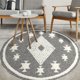 thumbnail image 2 of Alfombra Redonda Palafito Gris 160 x 160 cm, 2 of 6