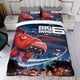 thumbnail image 4 of Big Hero 6 Conjunto de sábanas temático, trío de piezas, cómodo y amigable con la piel, diseño único, regalo de decoración para el hogar para familiares, amigos y fans,140cm *210cm, 4 of 6
