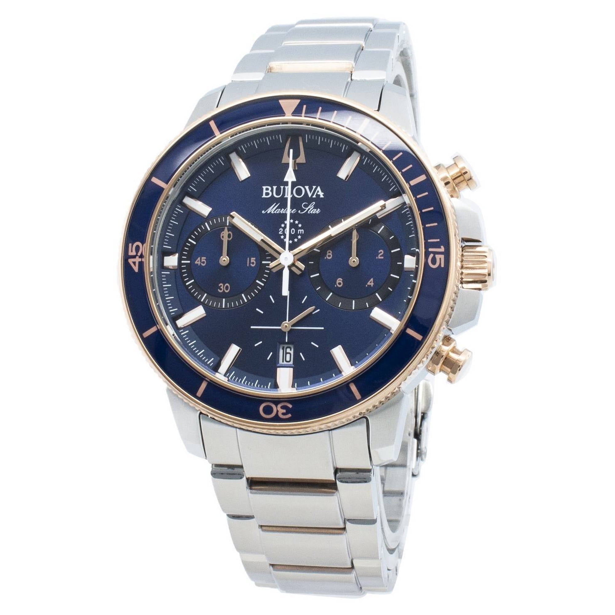 Reloj Analógico Bulova Marine Star Azul Hombre