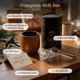 thumbnail image 2 of Set de Vasos para Whisky de Madera Carbonizada GrlGrl, 2 of 8