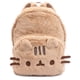 thumbnail image 1 of Mochila Peluda Pusheen Beige 34x27x6 cm con Orejas 3D de Gato, 1 of 6