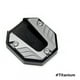 thumbnail image 3 of Universal Scooter Motorcycle Bike Kickstand Extender Foot Side Stand Extension Pad Support Plate Anti-skid Enlarged Base, 3 of 4