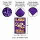thumbnail image 3 of Bandera de jardín LSU 33 × 46 cm – College Flags & Banners Co., 3 of 7