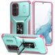 thumbnail image 1 of Funda Armada para Samsung Galaxy A54 5G con Tapa Deslizante y Soporte Magnético Giratorio Verde, 1 of 5