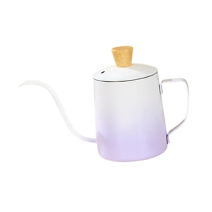 Bothyi - Espresso Verter Sobre El Café Hervidor De Café 600 Ml Resistente Para Estufas De Fogata De Té De Té Gradiente Púrpura